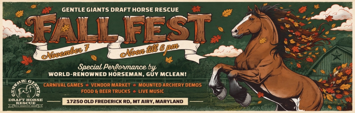 Gentle Giants Draft Horse Rescue Fall Festival 2026
