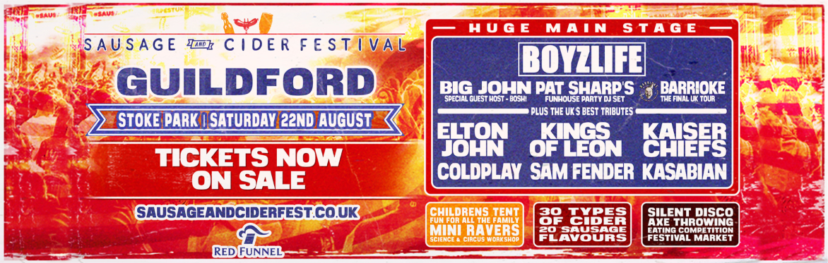 Sausage and Cider Festival - Guildford 2026