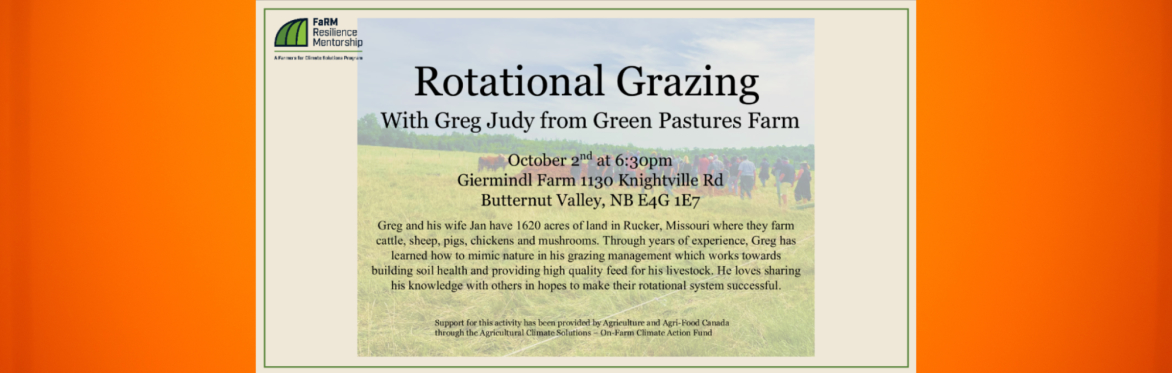 NBSCIA - Rotational Grazing on Green Pastures Farm