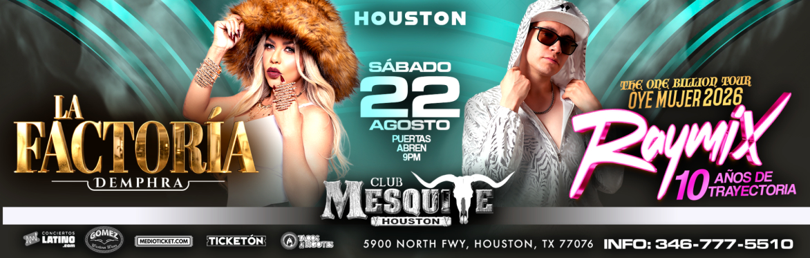 RAYMIX Y LA FACTORIA EN HOUSTON
