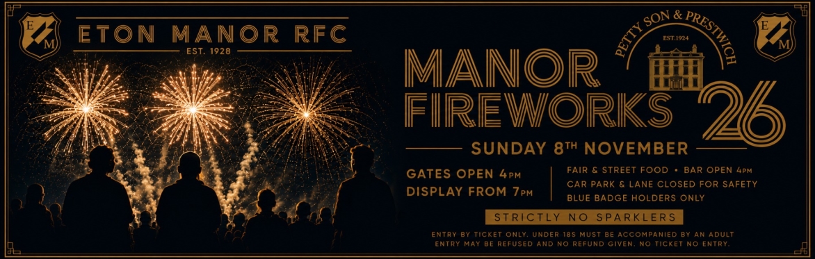 Manor Fireworks 2026