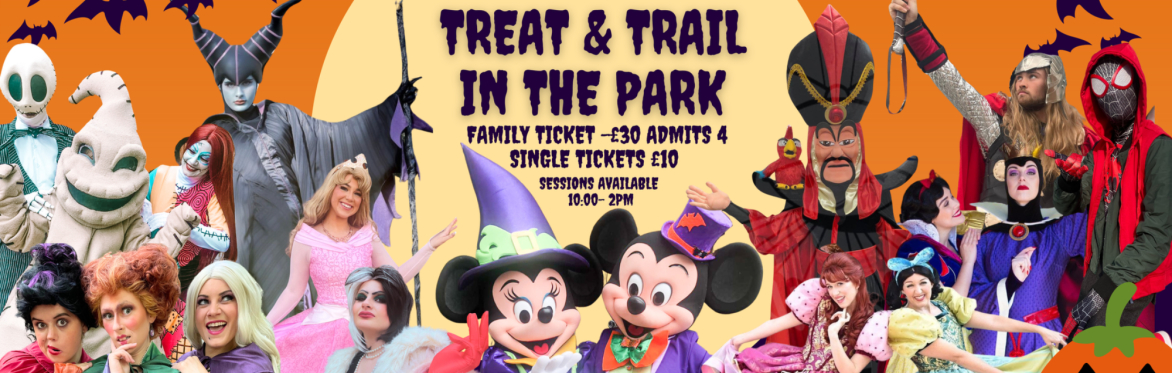 TREAT & TRAIL IN THE PARK SUNDAY 27TH OCTOBER