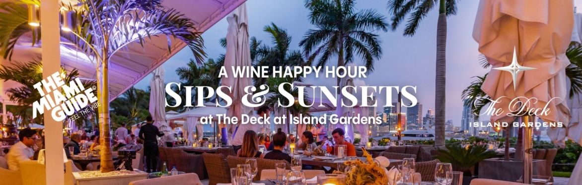 Sips & Sunsets: A Wine Happy Hour at The Deck