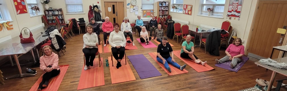 Accessible Yoga at Treherbert OAP Hall