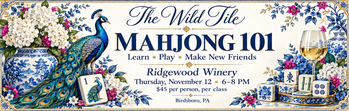 Mahjong 101 - Beginner Mahjong Lesson hosted by The Wild Tile