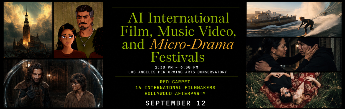 AI International Micro-Drama, Film & Music Video Festivals — Hollywood