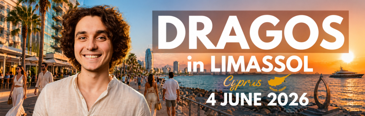 Dragos in Limassol - Material + Crowd Work (4 June @8PM)