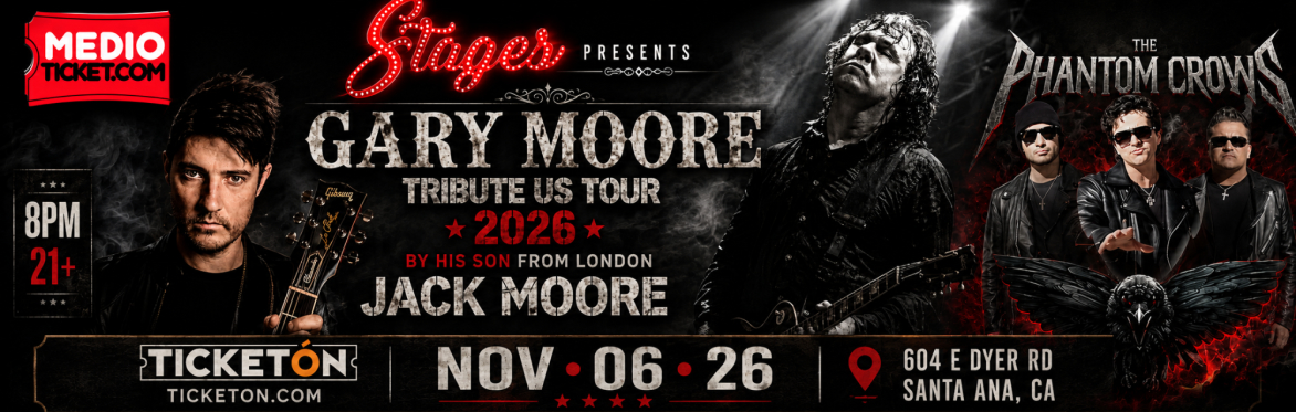 GARY MOORE TRIBUTE BY JACK MOORE & THE PHANTOM CROWS