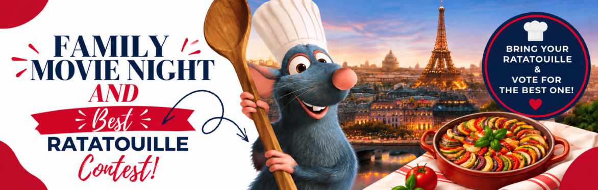 Family Movie Night & Ratatouille Contest