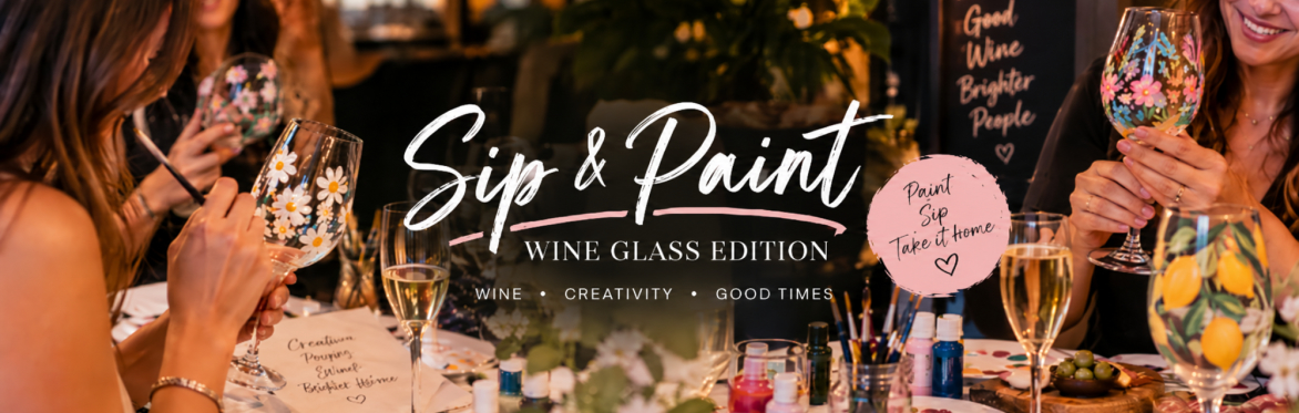 Sip & Paint: Wine Glass Edition 🎨🍷