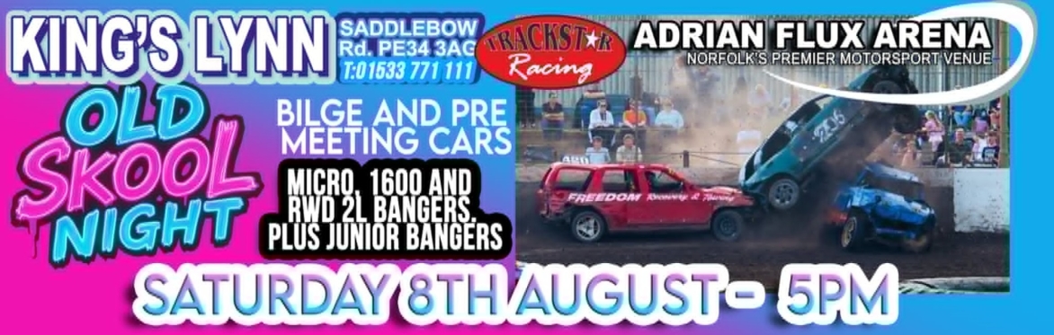 Old Skool Night - Bilge and Pre Meeting - Micro, 1600cc and RWD 2L Bangers, plus Junior Bangers