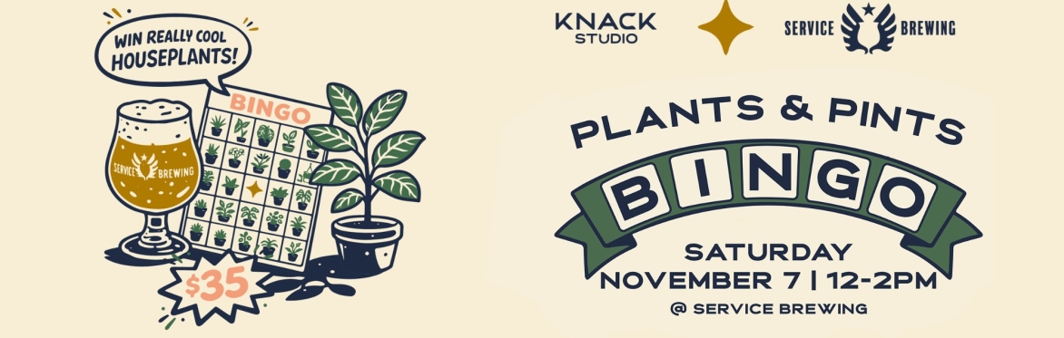 Plants & Pints Bingo