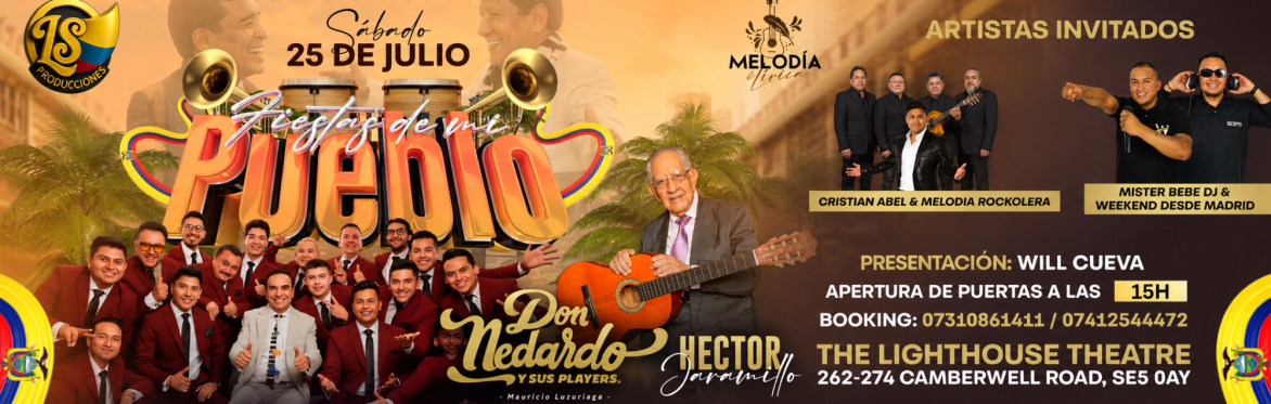 FIESTAS DE MI PUEBLO - DON MEDARDO Y SUS PLAYERS Y HECTOR JARAMILLO
