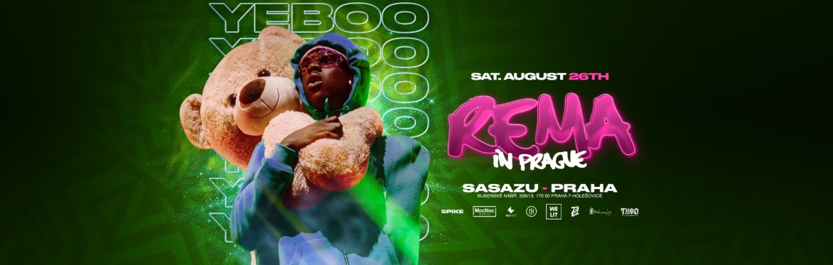 Buy tickets – REMA LIVE CONCERT + AFTER PARTY – SASAZU