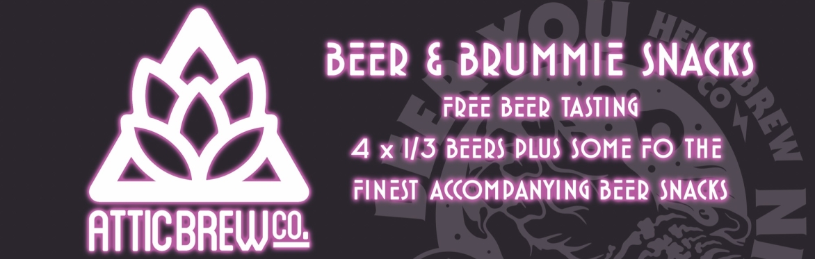ATTIC - Beer & Brummie snacks tasting (FREE)