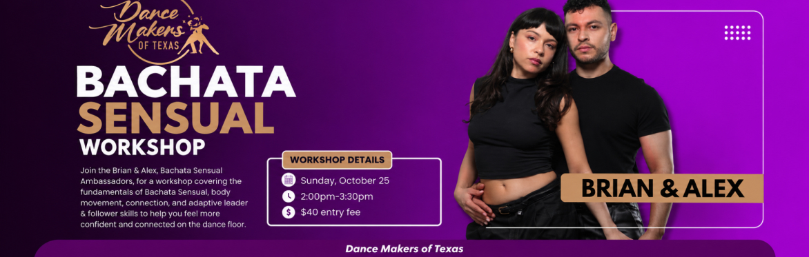 Bachata Sensual Workshop with Brian & Alex💃🕺