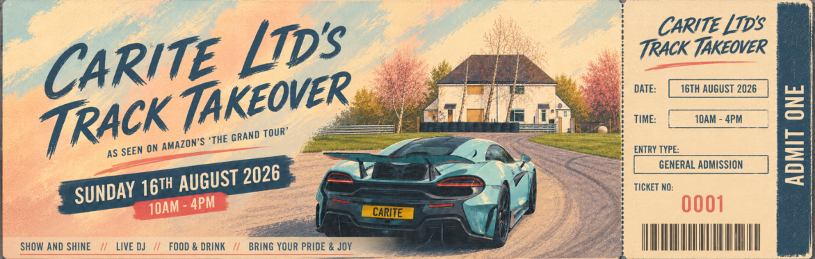 Carite LTD's Track Takeover: As seen on Amazon's 'The Grand Tour'
