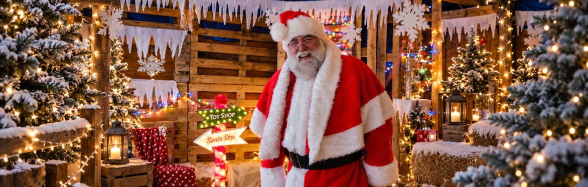 Santa at the farm!