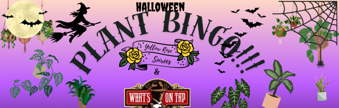 Halloween Plant Bingo at What’s on Tap-North Richland Hills!