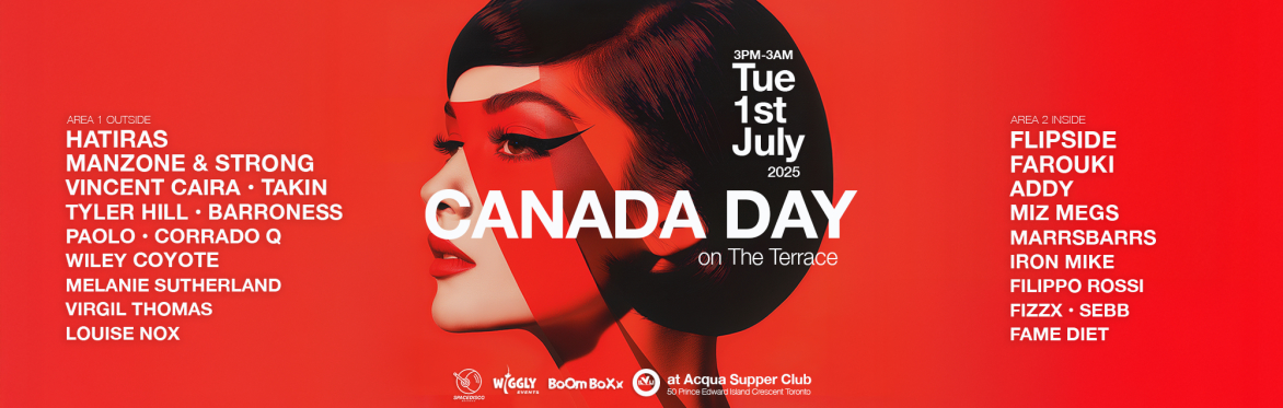 🍁 Canada Day  🍁 on the Terrace 🍁