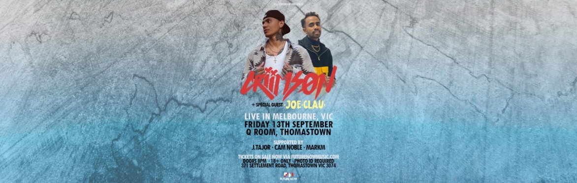 CRIIMSON live in Melbourne, VIC