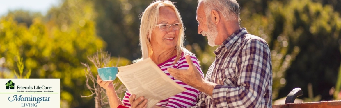 Plan for Aging in Place: Friends Life Care and Morningstar Living Webinar (11 AM)