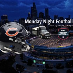 Round🏈Trip Shuttle to EAGLES vs 🐻BEARS (MNF) WEEK 3-Wacker Drive Shuttle