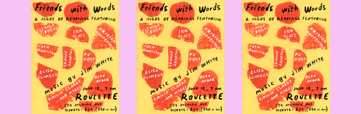Friends With Words at Roulette!