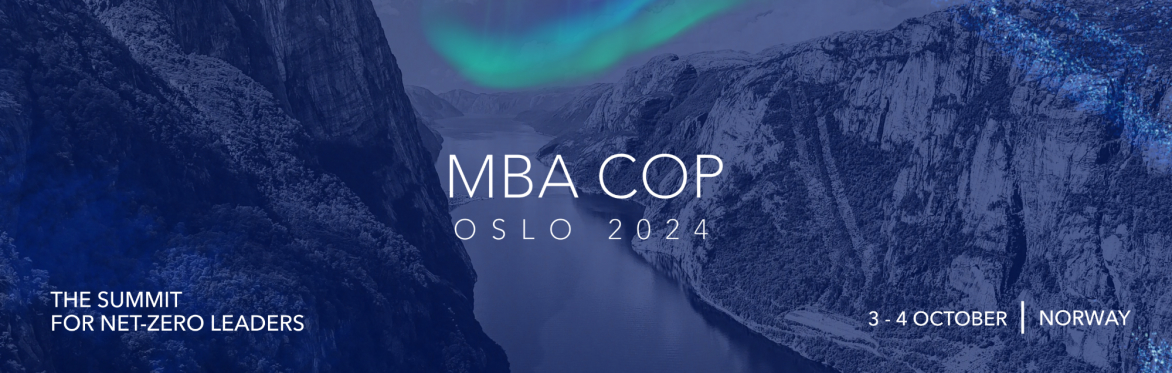 Climate Legacy Commitment Global Summit: MBA COP 2024