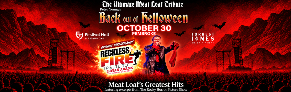 MEAT LOAF: BACK OUT OF HELLOWE'EN TOUR