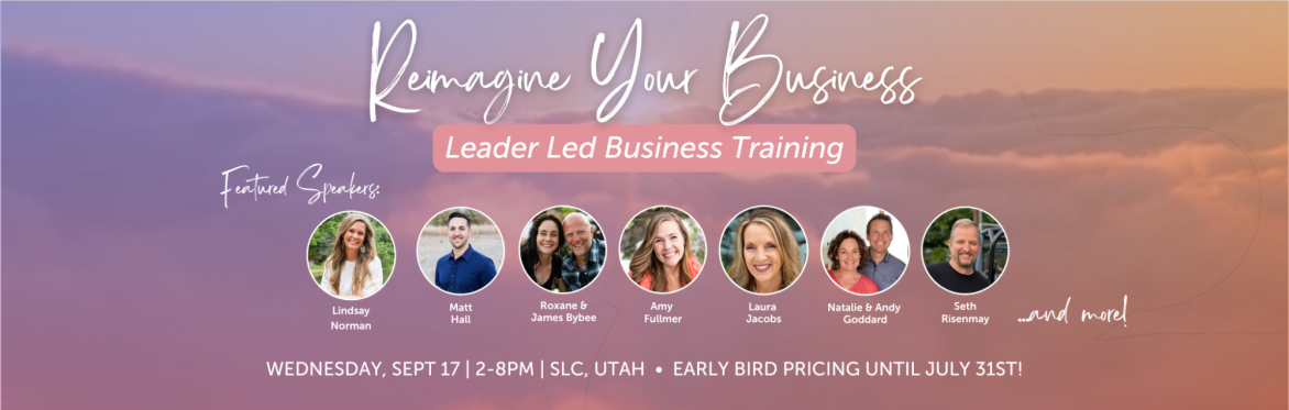 Reimagine Your Business - Leader Led Business Training 2026
