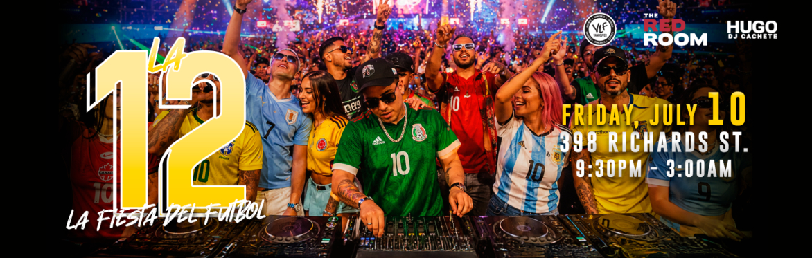 LA 12 — LA FIESTA DEL FÚTBOL ⚽🔥 The Red Room Edition