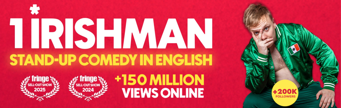 1 Irishman in Ghent | A stand-up comedy show in English | 7PM
