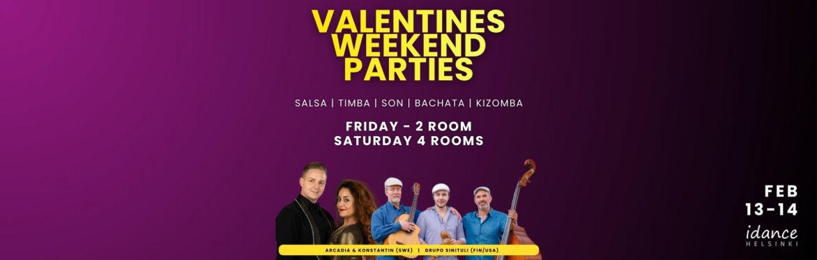 🫶🏼 VALENTINES WEEKEND PARTIES 💞💞