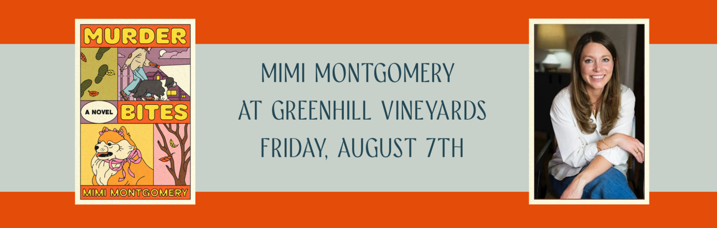 An Afternoon with Mimi Montgomery at Greenhill Vineyards in Middleburg