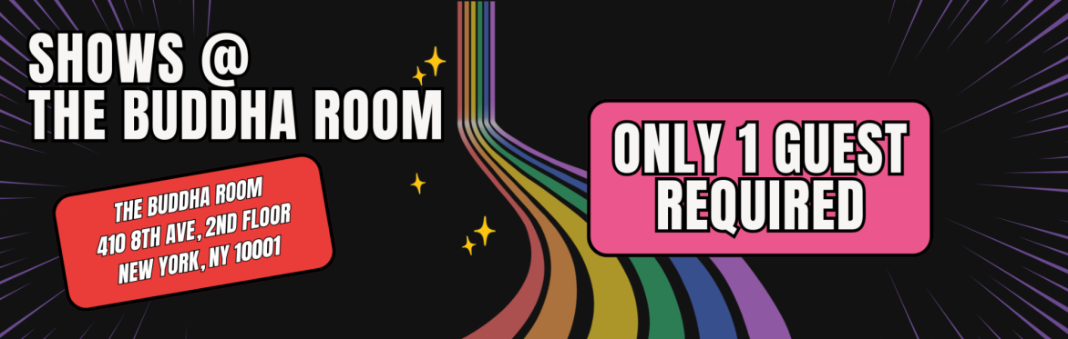 Thursday 8:00 PM @The Buddha Room