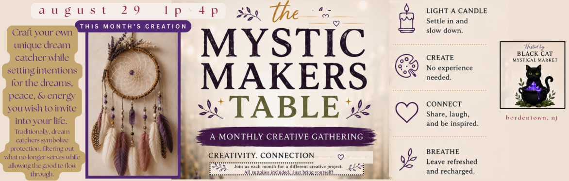 Mystic Makers Table | August 2026
