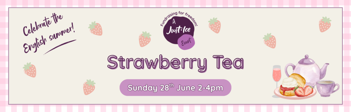 Strawberry Tea at Just-Ice