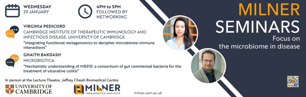 Milner Seminars: Focus on the microbiome in disease