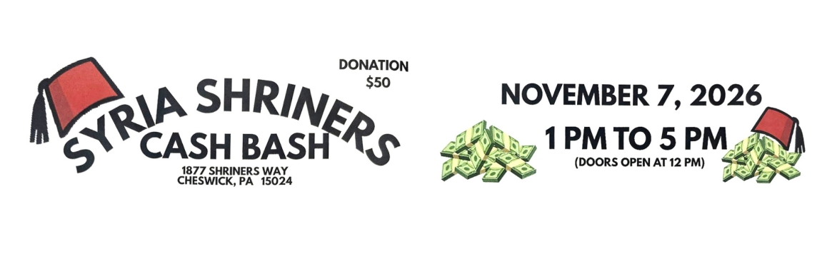 Shriners Cash Bash