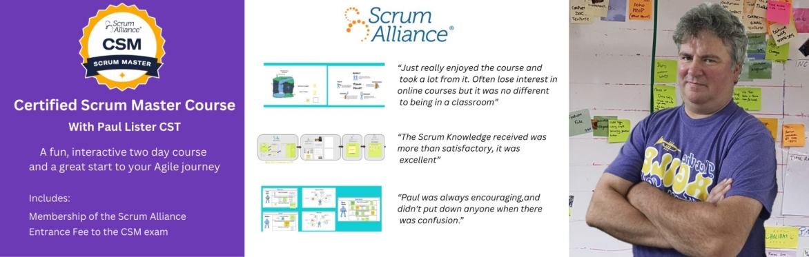 Buy tickets – Scrum Alliance Certified Scrum Master Course – Zoom