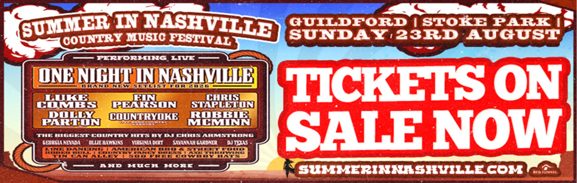 Summer In Nashville - Guildford 2026