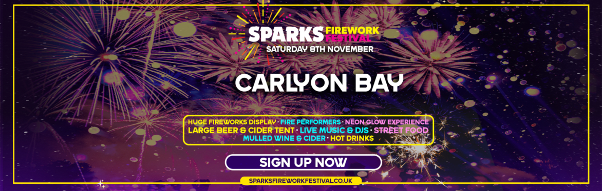 Sparks Fireworks Festival - Carlyon Bay 2025