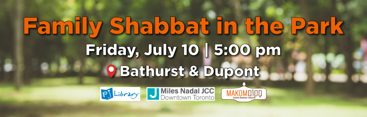 Family Shabbat in the Park!
