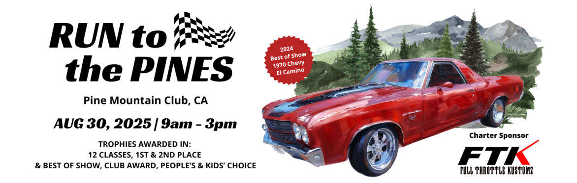 Run to the pines auto show