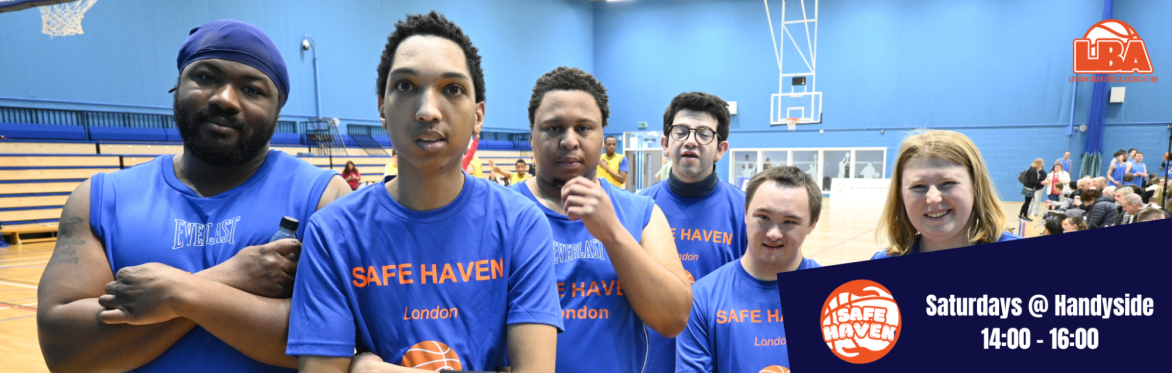 Safe Haven Basketball | Camden | Saturday @Handyside Sports Pitch | TERM 3 April-July