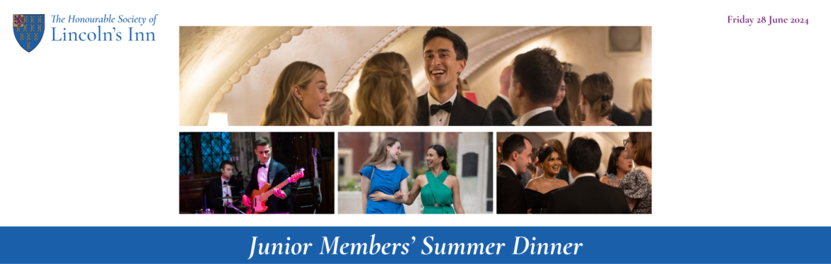 Junior Members' Summer Dinner 2024