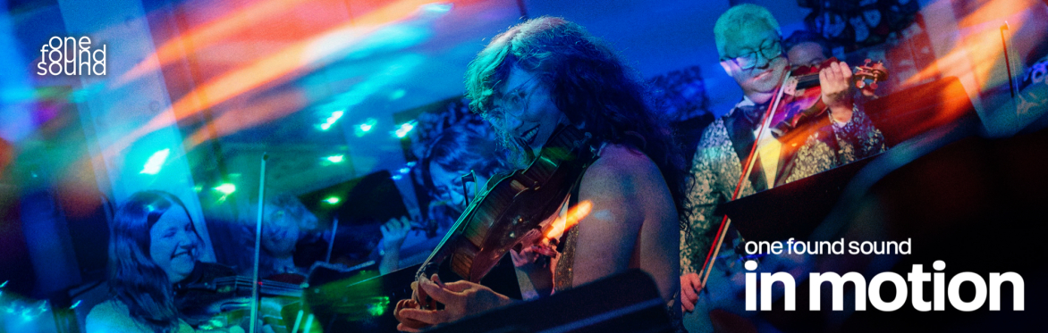 One Found Sound's concert In Motion, Saturday, March 27, 2027 at 8PM at Heron Arts in San Francisco