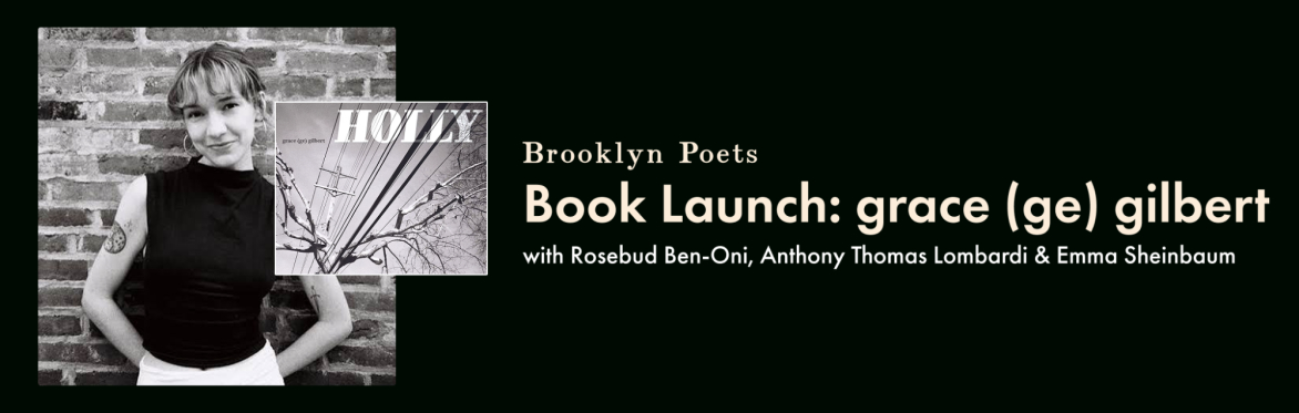 Book Launch: grace (ge) gilbert