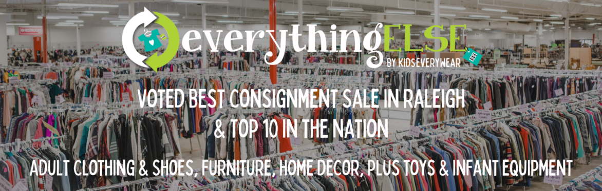 Oct 2026 EverythingELSE Consignment Sale by Kids EveryWEAR $20 Silver Ticket to 75% off Day